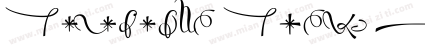 Salamander Script B字体转换